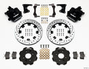 Wilwood Combination Parking Brake Rear Kit 12.19in Drilled Civic / Integra Drum 2.71 Hub Offset