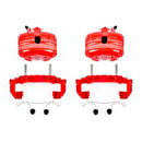 Power Stop 08-09 Audi TT Front Red Calipers w/Brackets - Pair