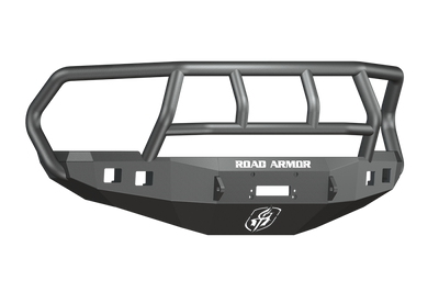 Road Armor 10-18 Ram 2500 Stealth Front Winch Bumper w/Titan II Guard - Tex Blk