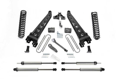 Fabtech 08-16 Ford F250/350 4WD 4in Radius Arm System w/DL Shocks