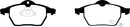 EBC 99-02 Saab 9-3 2.0 Turbo Yellowstuff Front Brake Pads