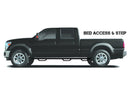 N-Fab Podium SS 2017 Ford F-250/F-350 Super Duty Crew Cab 6.75ft Bed - Polished Stainless - 3in