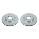 Power Stop 17-19 Infiniti QX30 Front Evolution Drilled & Slotted Rotors - Pair