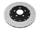 DBA 19+ Chevrolet Camaro ZL1 (w/ M6 Nuts) 5000 Series Cross Drilled & Dimpled Brake Rotor