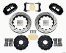 Wilwood Narrow Superlite 6R Front Hat Kit 14.00in Drilled Backdraft Cobra (BMW E36 Based)