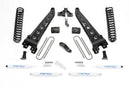 Fabtech 2019 Ford F450/550 4WD 6in Radius Arm System w/Perf. Shocks