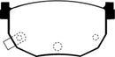 EBC 99-01 Hyundai Elantra 2.0 Ultimax2 Rear Brake Pads