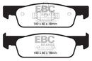 EBC 2016-2017 Smart Fortwo 0.9L Turbo Yellowstuff Front Brake Pads