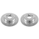 Power Stop 11-16 BMW 528i Rear Evolution Drilled & Slotted Rotors - Pair