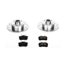 Power Stop 90-92 Volkswagen Corrado Rear Z23 Evolution Sport Brake Kit