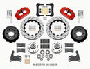 Wilwood Narrow Superlite 6R Front Hub Kit 14.00in Drill Red 65-72 CDP C Body -Drum