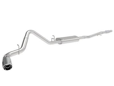 aFe Apollo GT Series 2019 GM Silverado/Sierra 1500 4.3L/5.3L 409 SS CB Exhaust System w/Polished Tip