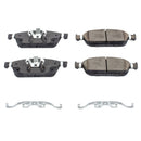 Power Stop 15-18 Ford Focus Front Z17 Evolution Ceramic Brake Pads w/Hardware