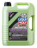 LIQUI MOLY 5L Molygen New Generation Motor Oil 5W40 - Case of 4