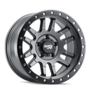 Dirty Life 9309 Canyon Pro 17x9/6x139.7 BP/0mm Offset/106mm Hub Satin Graphite Wheel - Beadlock
