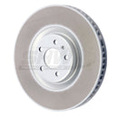 SHW 20-21 Porsche Macan GTS 2.9L Right Front Smooth Monobloc Brake Rotor