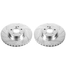 Power Stop 07-08 Mercedes-Benz CL550 Front Evolution Drilled & Slotted Rotors - Pair
