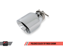 AWE Tuning Mk5 Jetta Mk6 Sportwagen 2.5L Track Edition Exhaust - Polished Silver Tips