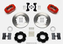 Wilwood Forged Dynalite Front Hat Kit 11.00in Red 95-05 Miata