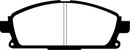 EBC 03-06 Acura MDX 3.5 Yellowstuff Front Brake Pads