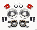 Wilwood D154 P/S Park Brake Kit Red Mopar/Dana 2.36in Off w/Snap Ring Bearing
