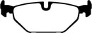 EBC 99-01 Saab 9-5 2.3 Turbo (Aero) Yellowstuff Rear Brake Pads