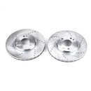 Power Stop 04-08 Chrysler Crossfire Front Evolution Drilled & Slotted Rotors - Pair