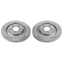 Power Stop 10-11 Audi S4 Rear Evolution Drilled & Slotted Rotors - Pair