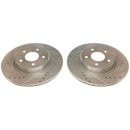 Power Stop 19-20 Infiniti QX50 Rear Evolution Drilled & Slotted Rotors - Pair