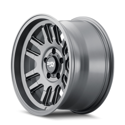 Dirty Life 9310 Canyon 17x9 / 6x135 BP / 0mm Offset / 87.1mm Hub Satin Graphite Wheel