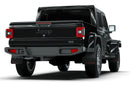 Rally Armor 19-25 Jeep Gladiator JT (Incl. Overland/Sport/Sport S) Black Mud Flap w/Red Logo