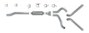 Diamond Eye KIT 4in Catback DUAL SS: 03-07 FORD 6.0L F250/F350