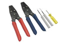 Haltech Dual Crimper Set - Inc 3 pin removal tools