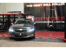Spyder Chevy Cruze 11-14 Projector Headlights LED Halo -DRL Blk High H1 Low H7 PRO-YD-CCRZ11-DRL-BK