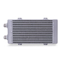Mishimoto Universal Small Bar and Plate Dual Pass Silver Oil Cooler