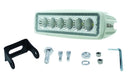 Hella Value Fit Mini Flush Mount 7.7in - 18W White Housing Flood Beam LED Light Bar