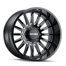 Mayhem 8114 Utopia 22x12 / 6x139.7 BP / -44mm Offset / 106mm Hub Black w/ Milled Spokes Wheel