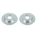 Power Stop 18-20 Hyundai Kona Rear Evolution Drilled & Slotted Rotors - Pair