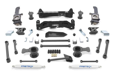Fabtech 10-13 Toyota FJ 4WD 6in Basic System w/Perf. Shocks