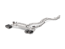 Akrapovic 16-17 BMW M2 F87 (Excl M2 Competition) Evolution Line Cat Back (Titanium) w/Carbon Tips