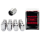 McGard 5 Lug Hex Install Kit w/Locks (Cone Seat Nut) M12X1.25 / 13/16 Hex / 1.28in. Length - Chrome