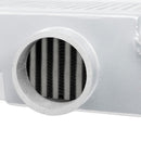 Mishimoto Subaru 08-15 WRX STi Top-Mount Intercooler Kit - Powder Coated Silver & Black Hoses