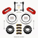 Wilwood TX6R Rear Kit 15.50in Red 2011-2015 GM Truck/SUV 2500