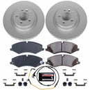 Power Stop 2017 Land Rover Discovery Front Z23 Evolution Sport Coated Brake Kit