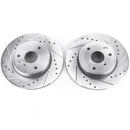 Power Stop 08-16 Smart Fortwo Front Evolution Drilled & Slotted Rotors - Pair