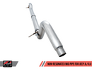 AWE Tuning 2018+ Jeep Wrangler JL/JLU 3.6L Non-Resonated Mid Pipe