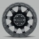Method MR317 20x9 +18mm Offset 8x6.5 130.81mm CB Matte Black Wheel