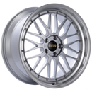 BBS LM 20x10 5x112 ET22 Diamond Silver Center / Diamond Cut Lip Wheel PFS/Clip Required