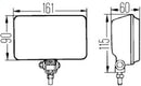 Hella Headlamp Zfh 0/180Gr Sw Mk Mgs12 1Fb