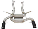 aFe MACHForce XP 2.5in Axle Back Stainless Exhaust w/ Black Tips 07-13 BMW 335i 3.0L L6 (E90/92) N55